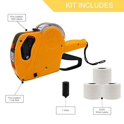 JayCo Pro x MoTEX Labels 1 Line 8 Digits Price Tag Gun Kit