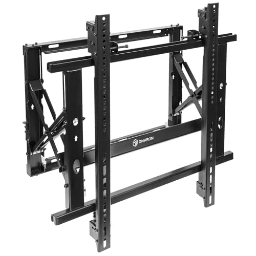 ONKRON Video Wall Mount 50-70 Inch, max 110 lbs, max VESA 600x600, Black