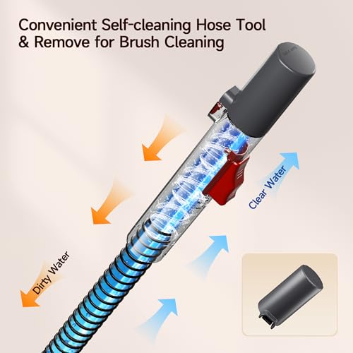 WURESE 17KPa Portable Carpet Cleaner Machine, Spot Shampooer for Couch Sofa