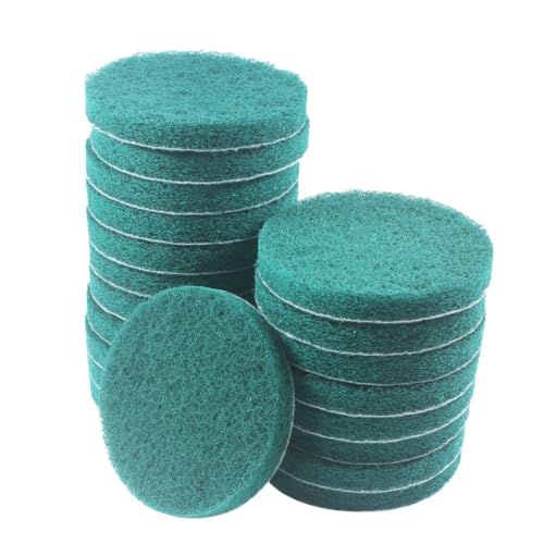 20 Pcs 5" Drill Brush Scrubber Scouring Pads (180#) - style: Green - 180#
