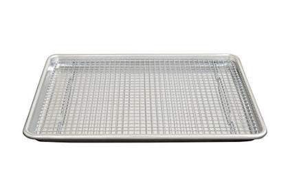 Mrs. Anderson’s Baking Professional Half Sheet Baking and Cooling Rack, 16.5 x 11.75-Inches, Set of 2 - size: Half Sheet, Set/2, 11.75 x 16.5-Inch