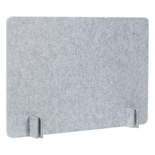 PATIKIL Desk Dividers 24" x 16",with 4Pcs Support Feet, Cement Gray Style B - color: Cement Gray Style B, size: 24" x 16"