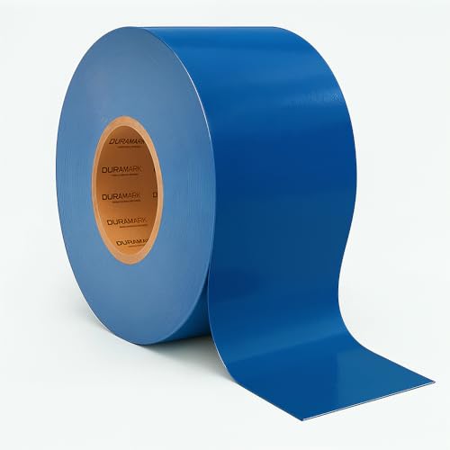 DuraMark EC700 Floor Marking Tape for Concrete and Pavement | Industrial Marking Tape for Warehouses | Long-Lasting | High Durability, Blue, 2 Inches by 36 Feet - color: Blue, size: 2 In X 36 Ft