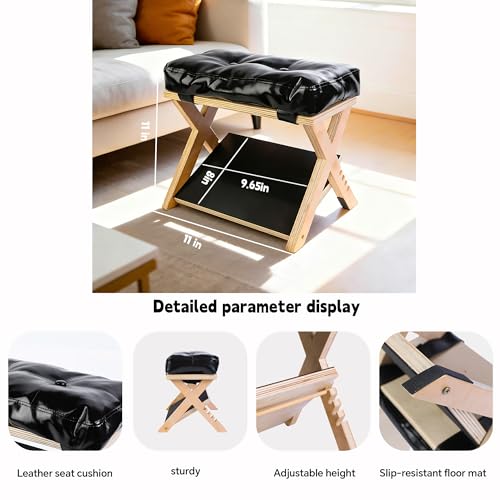 Adjustable Foot Rest for Under Desk at Work, Foot & Leg Rest