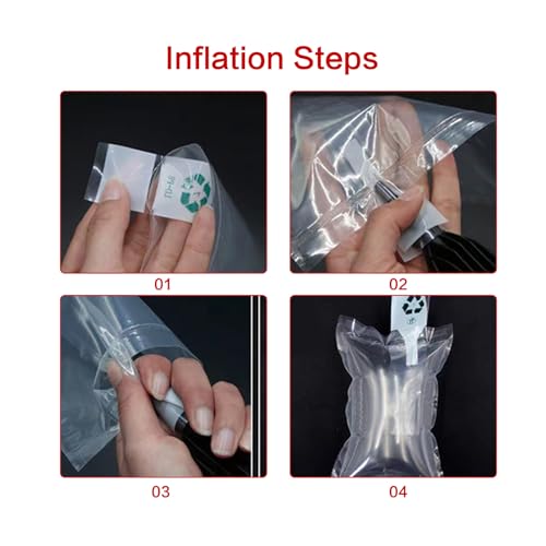 50 Pack Purse Fillers,Air Bags for Packing,Inflatable Air Pillows with Pump - size: 7.87 × 11.81 in/50pcs
