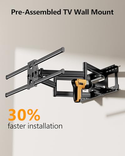 FORGING MOUNT Heavy Duty 60 to 120 inch XXXL Full Motion TV Wall Mount Max VESA1000x600mm Up to 275lbs for Extra Large Big Screens,Universal Articulating TV Mount Bracket Swivel Tilt,16-24” Studs - size: Fits 60-120" TVs / Max 1000x600mm Full Motion