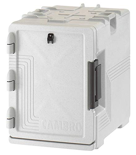 Cambro Insulated Food Pan Carrier - Hotbox for Catering & Transport - UPCS400 Series (Speckled Gray) - color: Gray