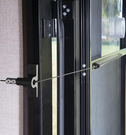 Aluminum RV Screen Door Closer with Spring Keep Mesh Door Closed