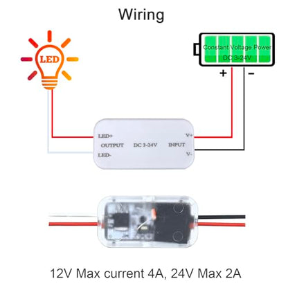 Dusk to Dawn Photocell Light Sensor Switch 12V/24V DC