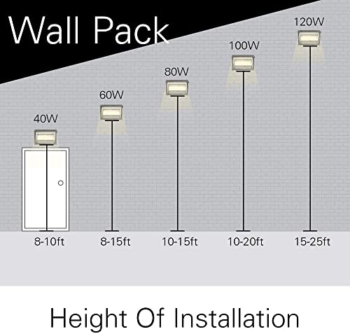 ledmo LED Wall Pack Lights Repalces 800W HPS/HID Light 4 Pack 15600LM Outdoor Commercial Lighting Fixture 120W Waterproof Wall Mount Security Lighting 5000K - size: 4 Pack Non Photocell