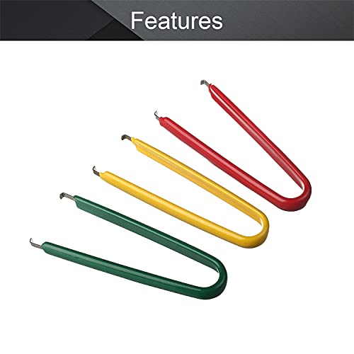 IC Puller Chip Extractor, Antistatic PLCC PCB Removal Tool, 3Pcs - color: 1set, size: Greed/Red/Yellow