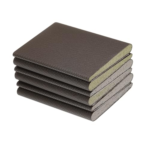 uxcell 6Pcs Door Corner Seals, Self-Adhesive Door Frame Seal Weather Stripping Draft Stopper for Weather Protection Isolation of Noise (2" x 1.7", Brown) - color: Brown