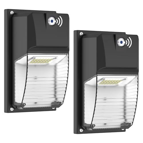 LTBLIGHT 2-Pack 18W LED Wall Pack Light with Photocell Sensor 1980LM 5000K - size: 2 Pack