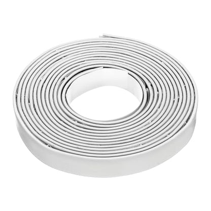 Smoke Fire Seal Strip 9.8Ft 15mm/0.59" Wx 2mm/0.08" T White - color: White, size: 9.8FT x 15mm / 0.59" W x 2mm / 0.08" T