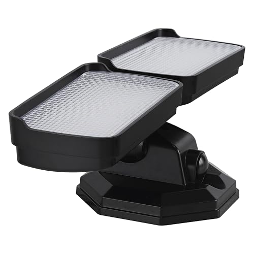 Sylvania 14W LED Security Light, Hardwired, Wet Rated, 1500 LMS, 5000K, Daylight - 1 Pack (66474) - color: Black, style: 14W Standard