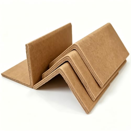 2x2x3 Inch Cardboard Corner Protectors, Pack of 50 box corner protectors
