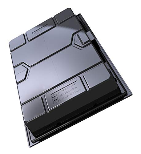 The Display Shield 19-32" Vertical Outdoor Display Cover Anti-Glare & Fan - color: Anti-Glare + Cooling Fan, size: 19-32"