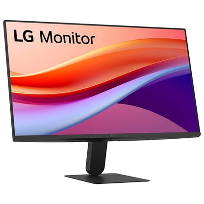 LG 24U411A-B 24-inch Full HD (1920 x 1080) IPS Computer Monitor, 120Hz, HDR10, Reader Mode, Flicker Safe, HDMI, Slim Stand Base, Black - size: 24 inch