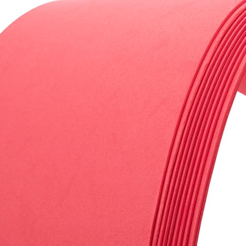 10 Pack Eva Foam Sheets Craft 8 x 12 inch (Red) - color: Red