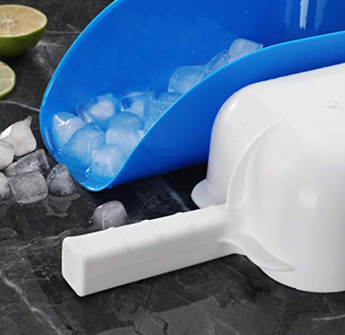 New Star Foodservice Polycarbonate Plastic Utility Ice Scoop, Blue, 64 oz - color: Blue, size: 64 oz.