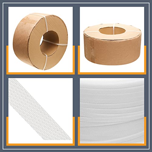 Amylove 1/2 in Strapping, 440 Lbs Heavy Duty Polypropylene Strapping Roll - size: 9900 ft