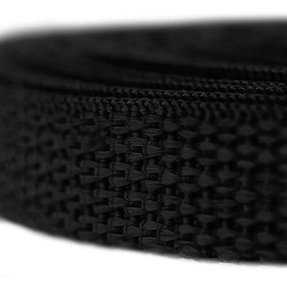 Country Brook Design - 1/2 Inch Polypropylene (Polypro) Webbing - color: Black, size: 10 Yards (Pack of 1)