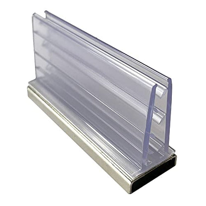 Magnetic Gondola Sign Holders, Topper Sign Header, 3L, 25 Pack - size: 25 Pack
