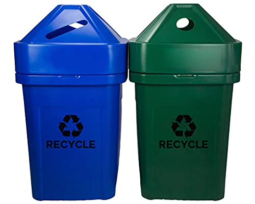 Ignixia Recycle Symbol Sticker Decal to Organize Trash cans/Garbage containers, Recycle Sign Decal Plotter Cut Vinyl Outdoor Recycle Containers (Black, 10 X 7) Inches Large Black (Pack of 01) - color: Black (Pack of 01)