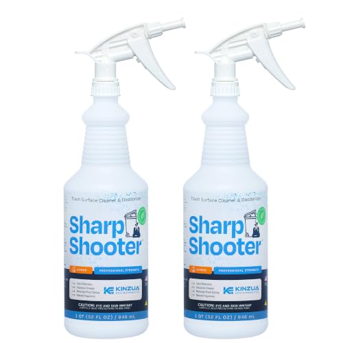 Sharpshooter Trash Can Cleaner, Odor Eliminator, Citrus, 32 oz, 2-Pack - size: 32 Fl Oz (Pack of 2)