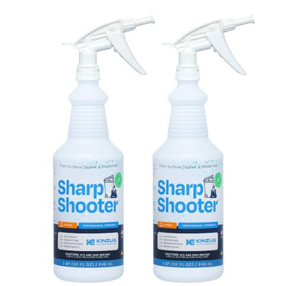 Sharpshooter Trash Can Cleaner, Odor Eliminator, Citrus, 32 oz, 2-Pack - size: 32 Fl Oz (Pack of 2)