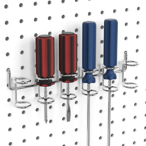 Pegboard Hooks with Bins, Peg Locks, for Organizing Various Tools, 117 PCS, 60 of Which are Locks - style: 117PCS