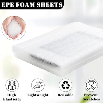 35 Pieces 12×12×0.2inch Packing Foam Sheets for Moving