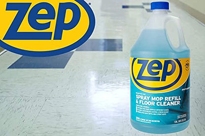 Zep ZUMSF128 Multi Floor Cleaner, 128 oz, Blue, 128 Count (Pack of 2) - size: 128 Fl Oz (Pack of 2)