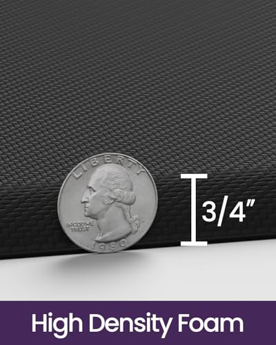 DEXI Anti Fatigue Kitchen Floor Mat Cushioned Standing Runner 70x20, Black - color: Black, size: 70"L x 20"W x 0.7"Th
