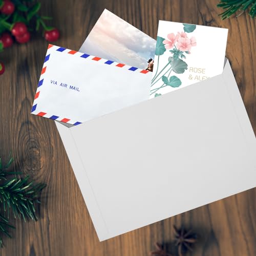 QTLCOHD 100Pcs 9 x 12 Inch Rigid Mailers Stay Flat Photo Document Mailer Self Seal Cardboard Envelops Mailers White Paper Mailer for CD, Photo, Picture, Letter - size: 9x12