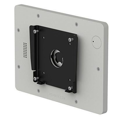 VidaMount Light Grey Enclosure and Fixed VESA Slim Wall Mount [Bundle] Compatible with iPad mini 1/2/3 - color: Light Grey, size: iPad Mini 1/2/3