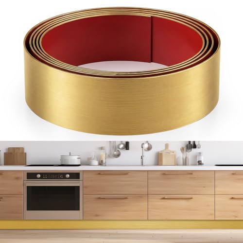1 Pack 6 x 120 Inch Stainless Steel Kick Plate, Gold - color: Gold, size: 6 x 120 Inch