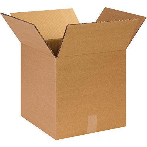 Partners Brand PHD141414DW Double Wall Boxes, 14"L x 14"W x 14"H, Kraft (Pack of 15)