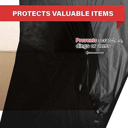Simply Cool Stretch Wrap 17.5 Inch 80 Gauge Shrink Wrap Black - color: Black, size: 1 Pack