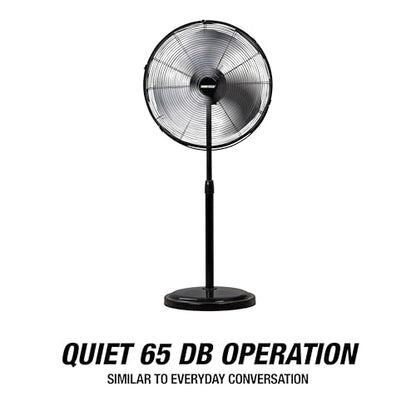 OEMTOOLS 44887 Adjustable 20 Inch Oscillating Pedestal Fan 3,320 CFM - size: New 20 Inch