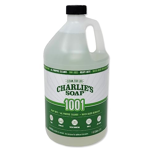 Charlie's Soap 1001 Cleaner & Degreaser Concentrate, 1 Gallon - size: 128 Fl Oz (Pack of 1)