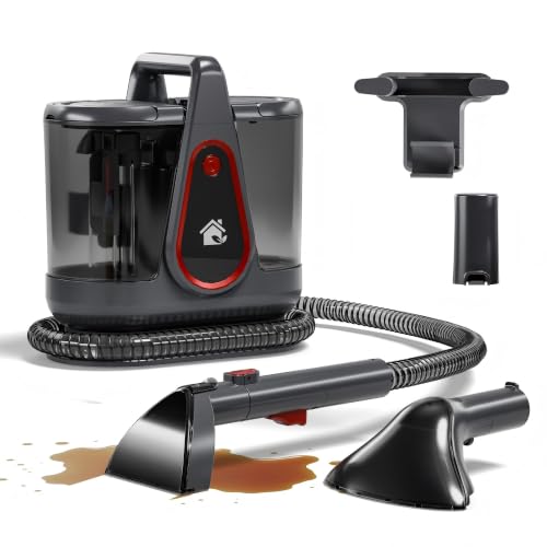 WURESE 17KPa Portable Carpet Cleaner Machine, Spot Shampooer for Couch Sofa