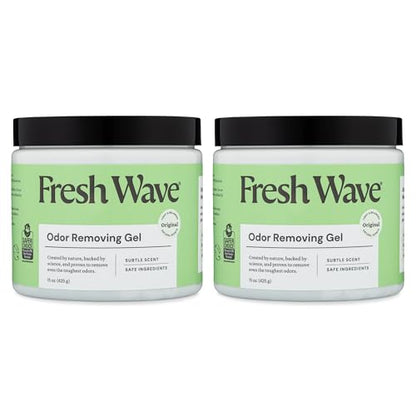 Fresh Wave Original Odor Eliminator Gel 2Pk 15 oz - Air Freshener for Home - size: 15 Fl Oz (Pack of 2)