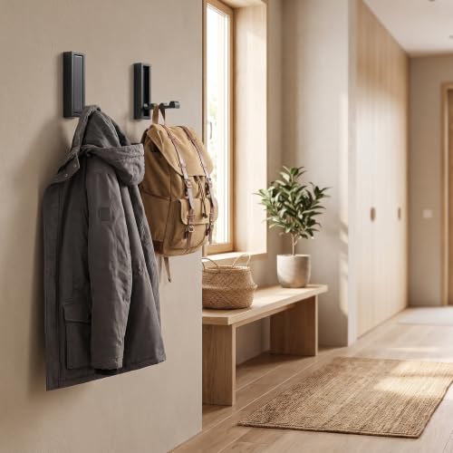 Foldable Wall & Folding Coat Hooks, Backpack Hooks for Wall