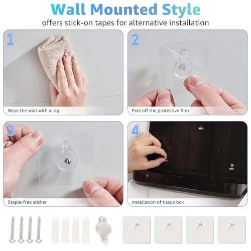 Multifold Paper Towel Dispenser Wall Mount, White - color: 5859-white