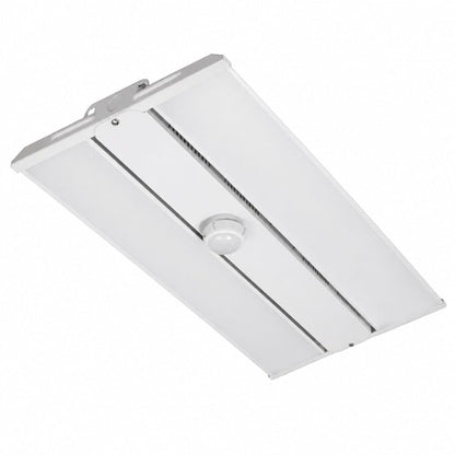 295W Linear LED High Bay Light with PIR Motion Sensor – 41300 Lumens, 5000K Daylight, 1000W Metal Halide Equivalent, UL Damp Rated, 120–277V, Suspended Mount, Warehouse & Industrial Lighting (1 Pack) - color: 1 Pack, size: 295W