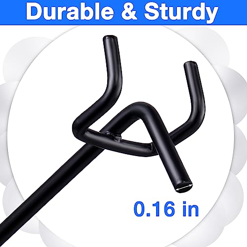 Shimeyao 100 Pcs Peg Board Hooks Stainless Steel Pegs,12 Inch,Black - color: Black, size: 12 Inch