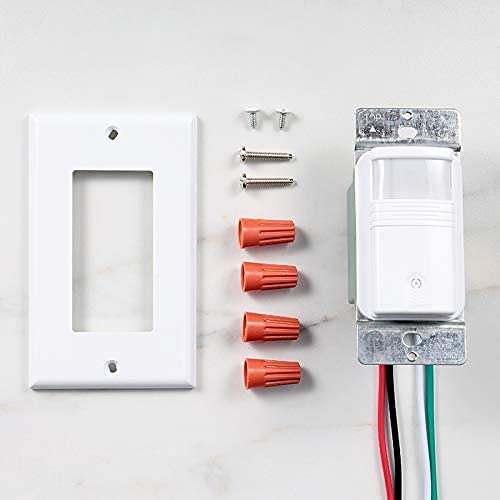 Motion Sensor Light Switch, 10 Pack, White