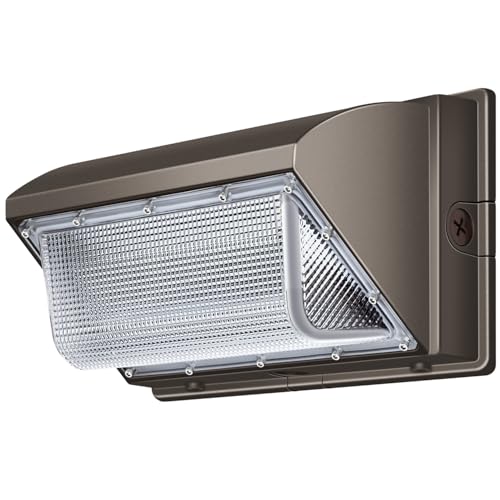 LED Wall Pack Light 120W 18000LM 150LM/W LED Security Flood Commercial and Industrial Outdoor Wall Mount Light 110V-277V IP65 Waterproof WallPack Buildings Lighting for Garages Barn Yard - size: Standard /120/no photocell