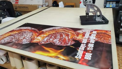 Custom Vinyl Banner - Vinyl Printed Personalized Banner Indoor & Outdoor Use for Display, Business, Events, Trade Shows, Grand Openings, Celebrations - ANY SIZE, ANY DESIGN - Next Day Turnaround | Print with Provision (Landscape) - size: Landscape